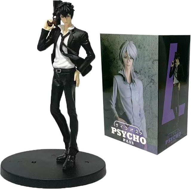Wucifang Jewelry Psycho-Pass Makishima Shougo Kougami Shinya, Anime PVC Figur, 18cm, ab 14 Jahren - Bild 1