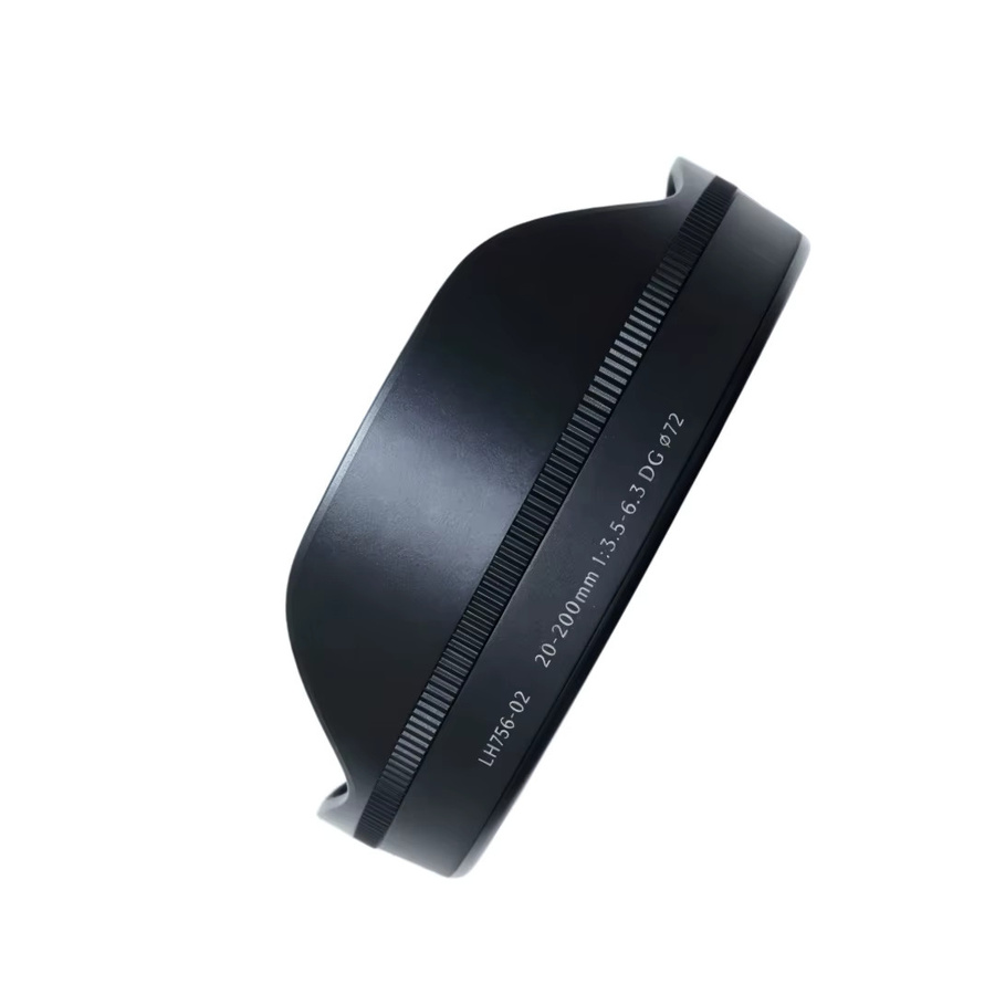 Sigma Gegenlichtblende LH756-02 für 20–200 mm F3.5–6.3 DG Contemporary Objektive, Schwarz, Durchmesser: 72 mm - Bild 1