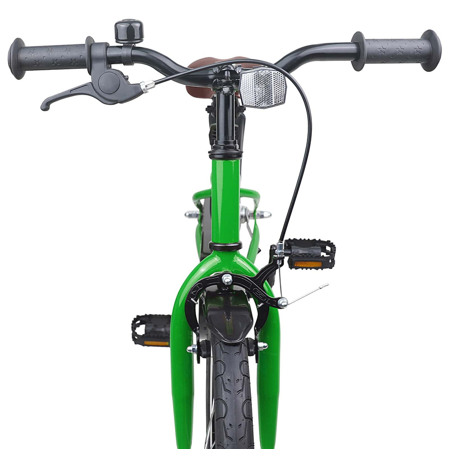 VD Home Furnishing Kinderfahrrad 18 Zoll Grün für Alter 5-7 - Bild 3