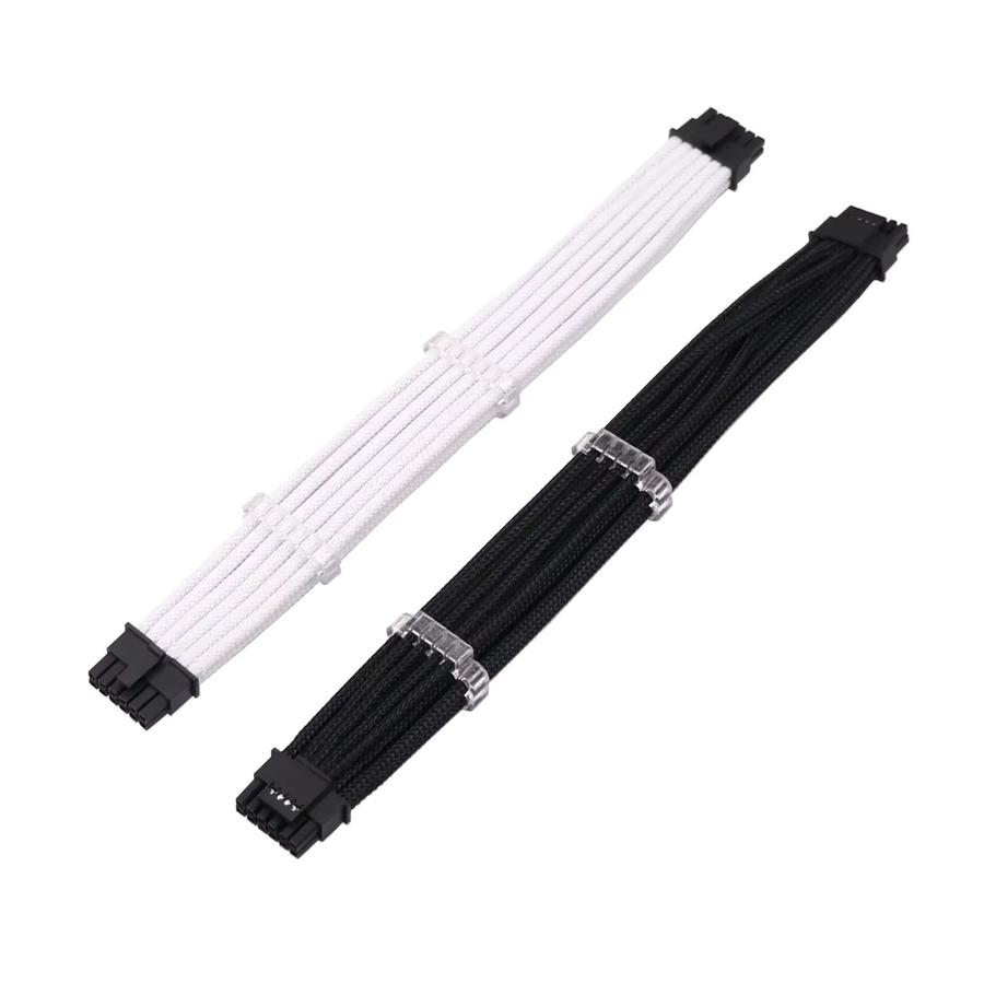 BOHCHONG 12V-2x6 Modulares Netzteilkabel ATX 3.1 und PCIe 5.1 Adapterkabel für RTX 5080 und RTX 5090 in Weiß - Bild 2