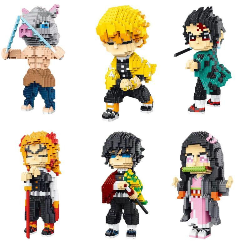 UmberVale Demon Slayer Giyuu Diamant-Bausteine Spielzeugset - Bild 3