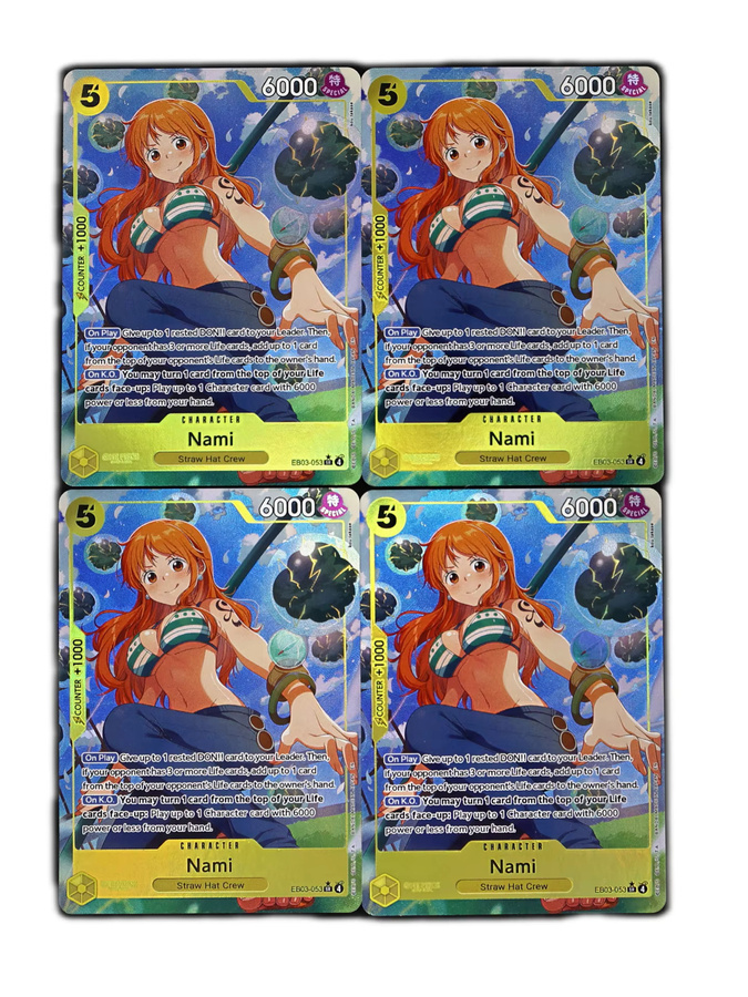 Bandai One Piece Nami, Sammelkarten, Englisch - Bild 4