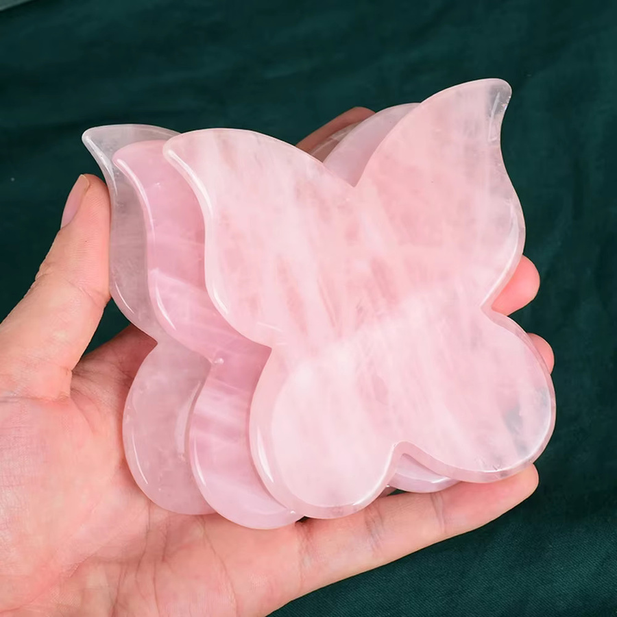 WEPIZAZZ Gua Sha Jade Massagegerät für Gesicht und Körper, Unisex - Bild 2