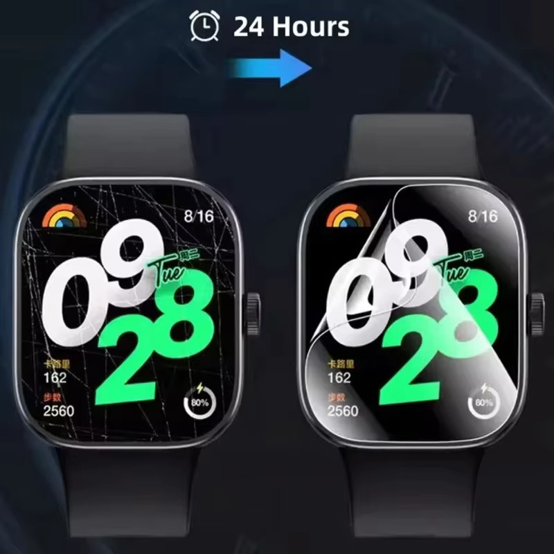 Xiaomi Hydrogel Film für Redmi Uhr 6 5 4, Silikon, transparent - Bild 6