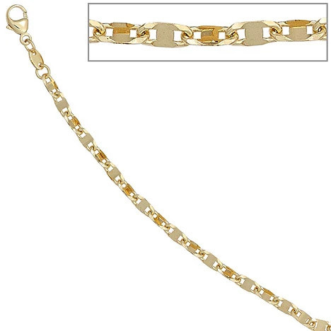 Colfem Armband 585 Gelbgold, 19 cm, Unisex - Bild 1