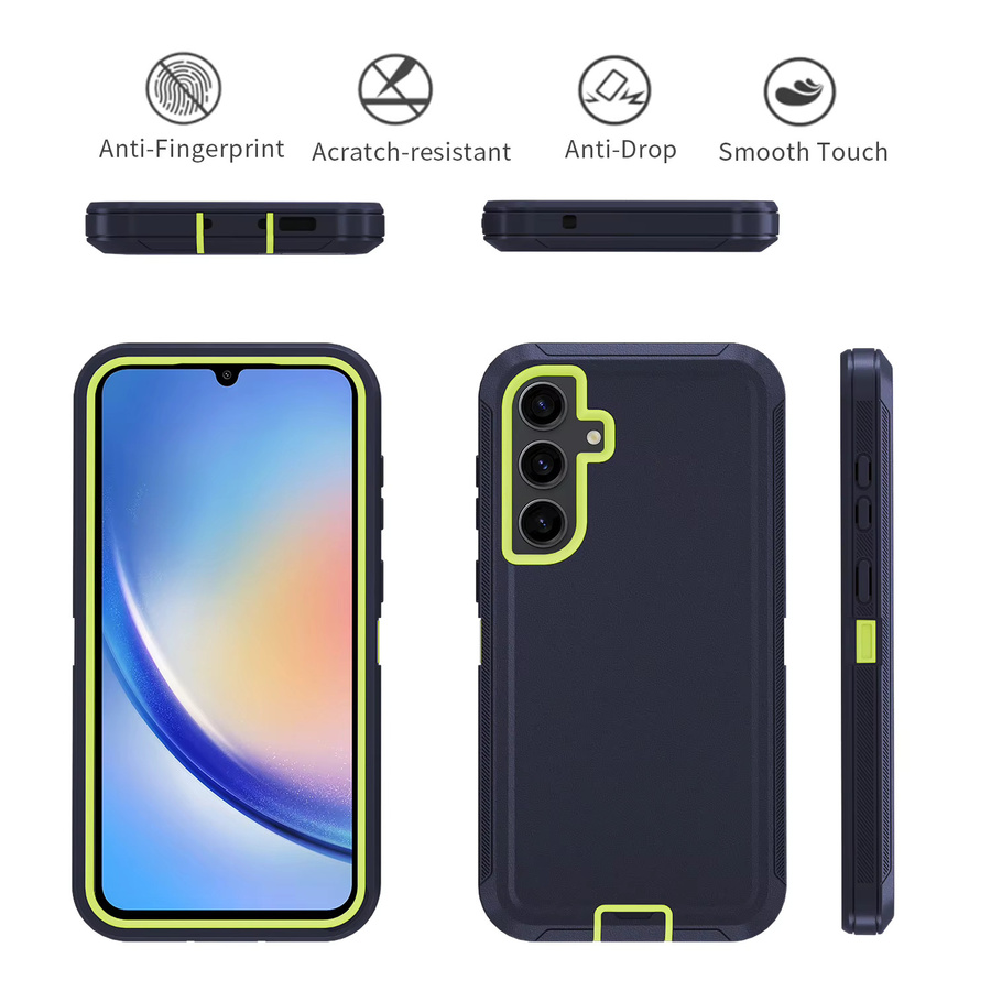 OTT-BOX Heavy Defender Military Armor Case stoßfeste Schutzhülle für Samsung Galaxy A57 A56 A55 A37 A36 A35 A27 A26 A25 A17 A16 A15 in Rot und Pink - Bild 4
