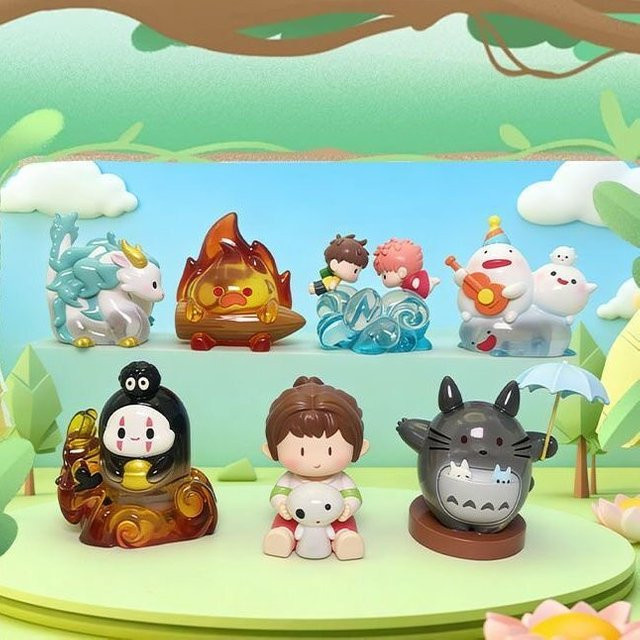 52TOYS Ghibli Die Elfen von Ghibli, Blindbox, Modellfiguren, Harzmaterial - Bild 1
