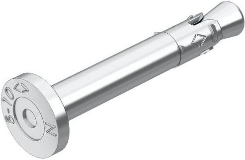 OBO Bettermann Nagelanker N-K 6-5-10/44 in Silber, Länge: 44 mm, 100 Stück - Bild 1