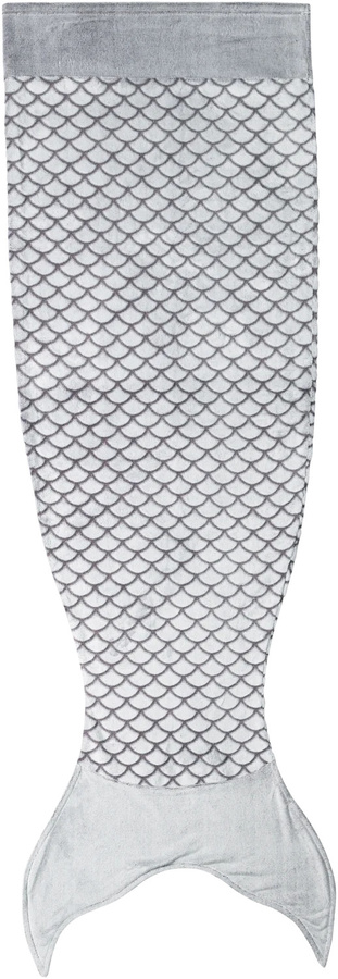 LIVARNO Kuscheldecke Meerjungfrau, Anthrazit, B: 60 cm, L: 180 cm - Bild 2