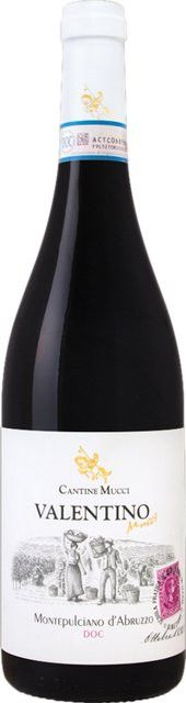 Cantine Mucci Montepulciano d'Abruzzo Valentino 2024, Rotwein, Abruzzen, trocken, 0,75 l - Bild 1