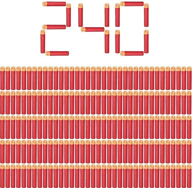 ZIVCONCING Darts Bullets Nachfüllpackung, Rot, Schaumstoff - Bild 1
