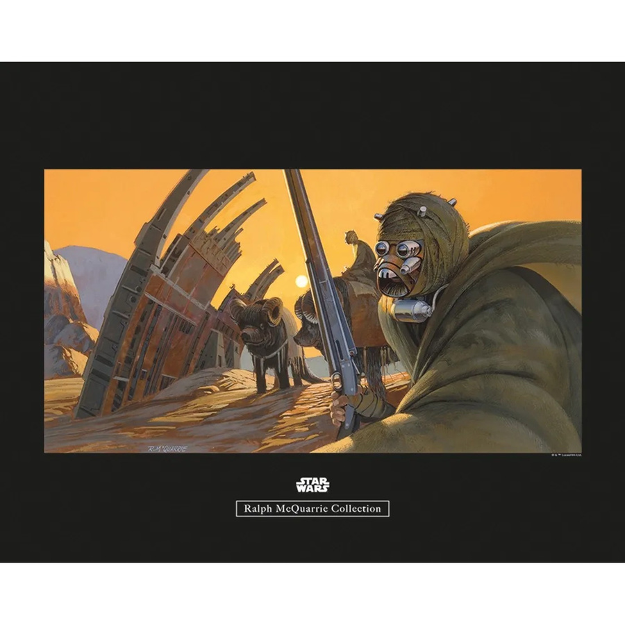 Komar Wandbild Star Wars Tusken Paper Poster Multicolor B: 50 cm, H: 40 cm - Bild 2