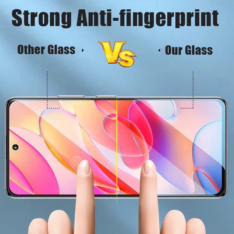 3er-Set gehärtetes Schutzglas für Xiaomi Poco X3 X4 X5 X6 Pro M5S F3 F4 GT F2 Pro NFC 5G, transparent - Bild 3