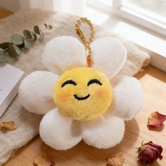 Sonnenblumen-Anhänger Kawaii Plüschtier, Puppe, ab 14 Jahren - Bild 1