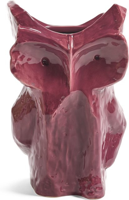 Serax Eule After Midnight Vase in Rot mit Eulenform - Bild 1