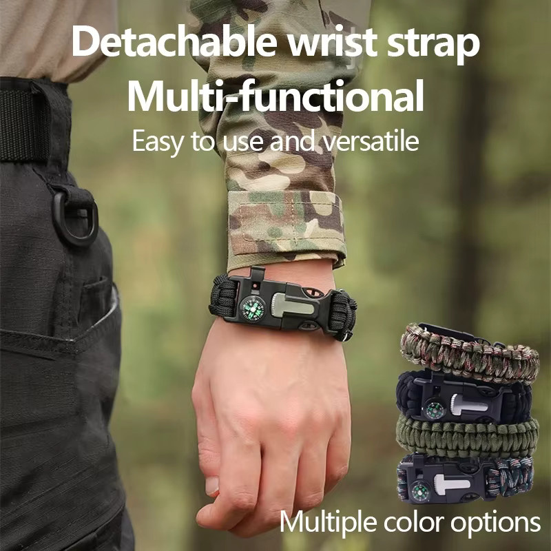 Überlebensarmband, Siebenkern-Paracord, Unisex - Bild 3