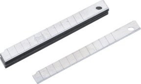 BGS Do it yourself Ersatzklingen-Satz für 9 mm Snap-Off Messer, 10-teilig - Bild 1