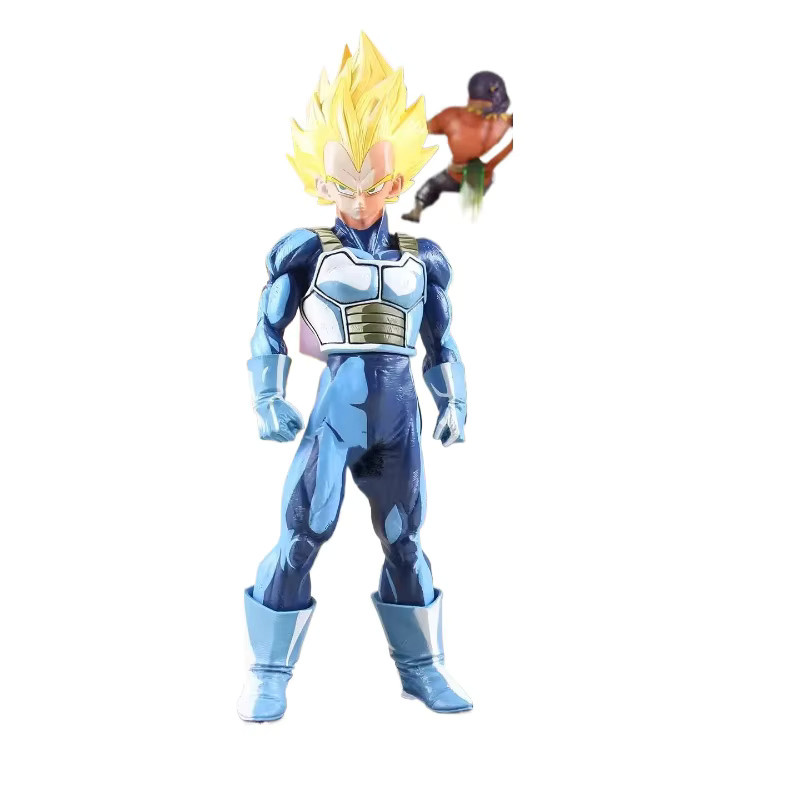 Dragon Ball SMSP Vegeta Actionfigur aus PVC in Multicolor, Anime Statue als Sammlerstück und Desktop Ornament, Höhe: 32 cm - Bild 3