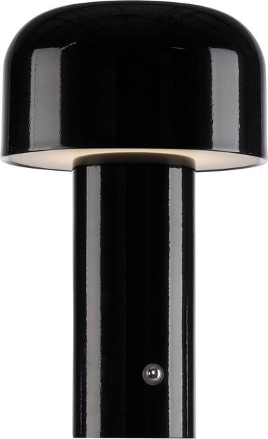 Just Light. LED-Akku-Tischleuchte Agnes Schwarz, dimmbar, Höhe: 21,6 cm, Durchmesser: 12,9 cm - Bild 1