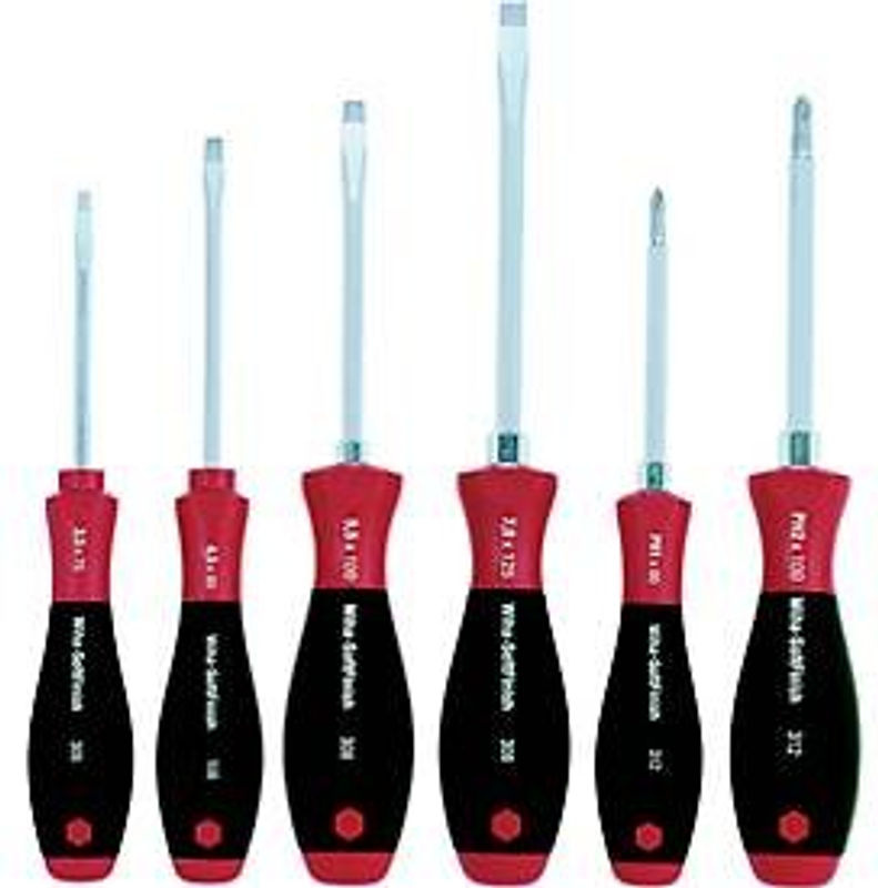 Wiha Schraubendreher-Set SoftFinish 6-teilig mit Schlitz und Phillips sowie Sechskantansatz - Bild 3