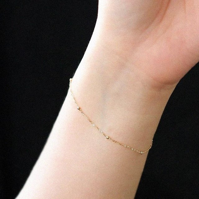 Lucky Star Jewelry Armband, 925 Silber, Gold, Perle, Damen - Bild 1