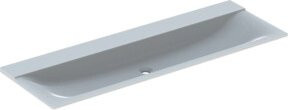 Geberit Möbelwaschtisch Xeno2 aus Mineralguss in Weiß-Alpin, B/T: 140 x 48 cm