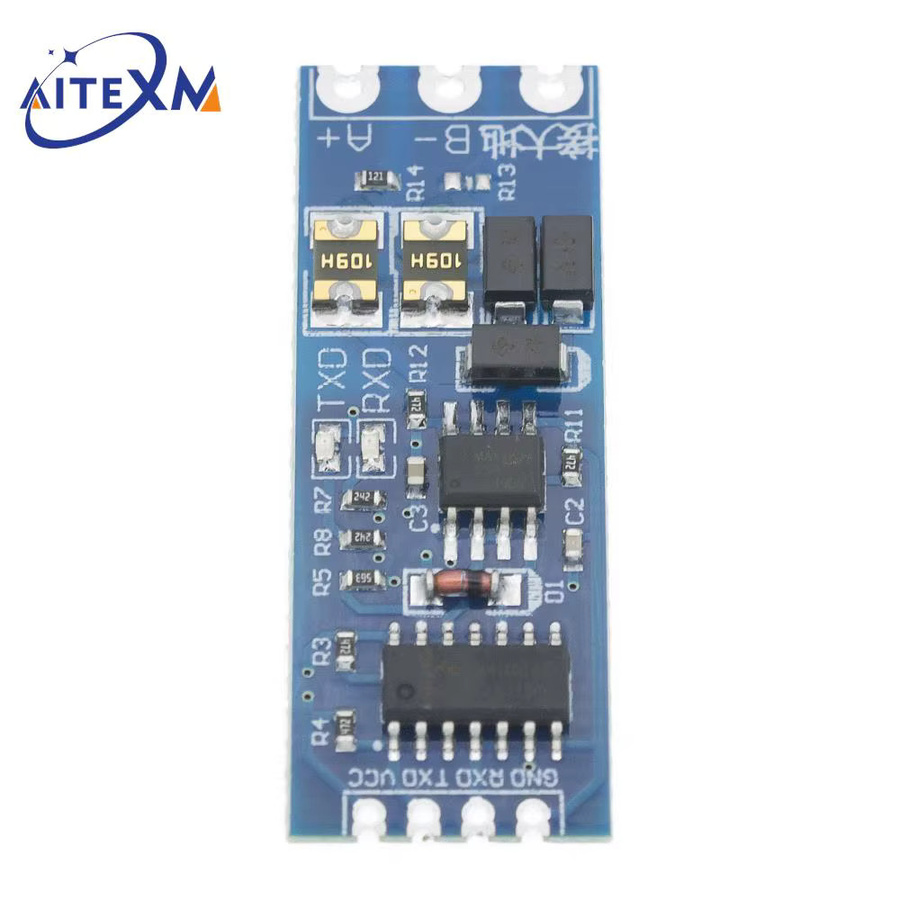 AITEXM ROBOT TTL zu RS485 Modul zur automatischen Durchflussregelung mit UART-Ebene-Umwandlung, Farbe: Blau, Spannung: 3,3 V - 5 V - Bild 3