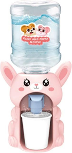 UYAOZHISHANG Mini-Kinder-Doppel-Wasserspender-Spielzeug, Rosa/Blau, ab 0 Jahren - Bild 1