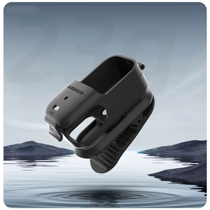 DJI Osmo Nano Zubehör: 360-Grad-Drehbare Clip-Halterung mit Anti-Shake-Funktion in Schwarz - Bild 6