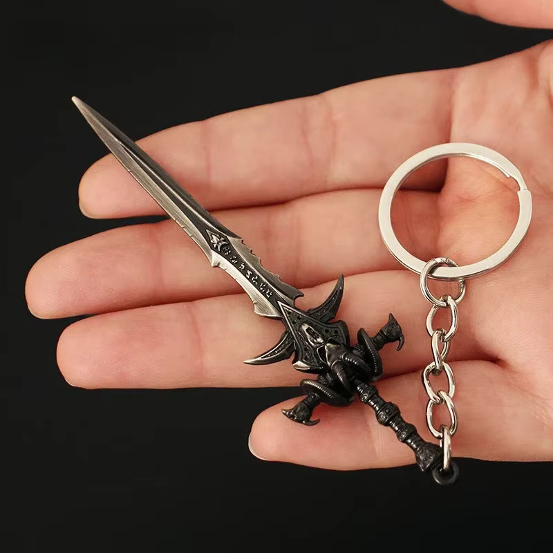 World of Warcraft Frostmourne Metall-Schlüsselanhänger, 9cm - Bild 2