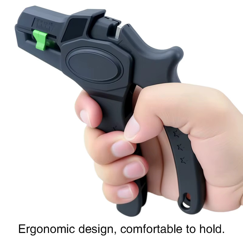 Lion Rage Automatischer Drahtabisolierer WX-D5 Multifunktionales Abisolierwerkzeug für Elektriker - Bild 2