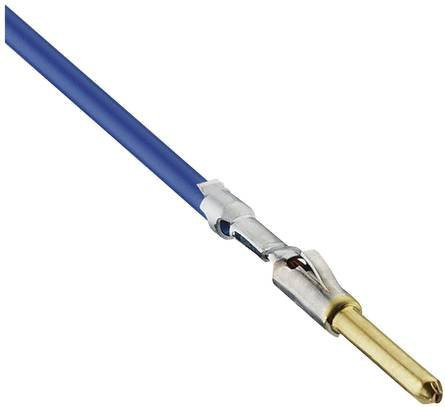 Lumberg Crimpkontakt 0369 V109 VP18 in Blau mit 1 Pol - Bild 1