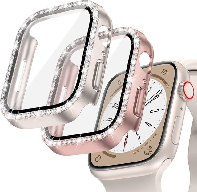 Apple Watch Hartschalenhülle, Diamant, Kristall, transparent - Bild 1