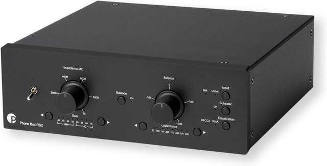 Pro-Ject Phono Box RS2 Phono-Vorverstärker schwarz - Bild 1