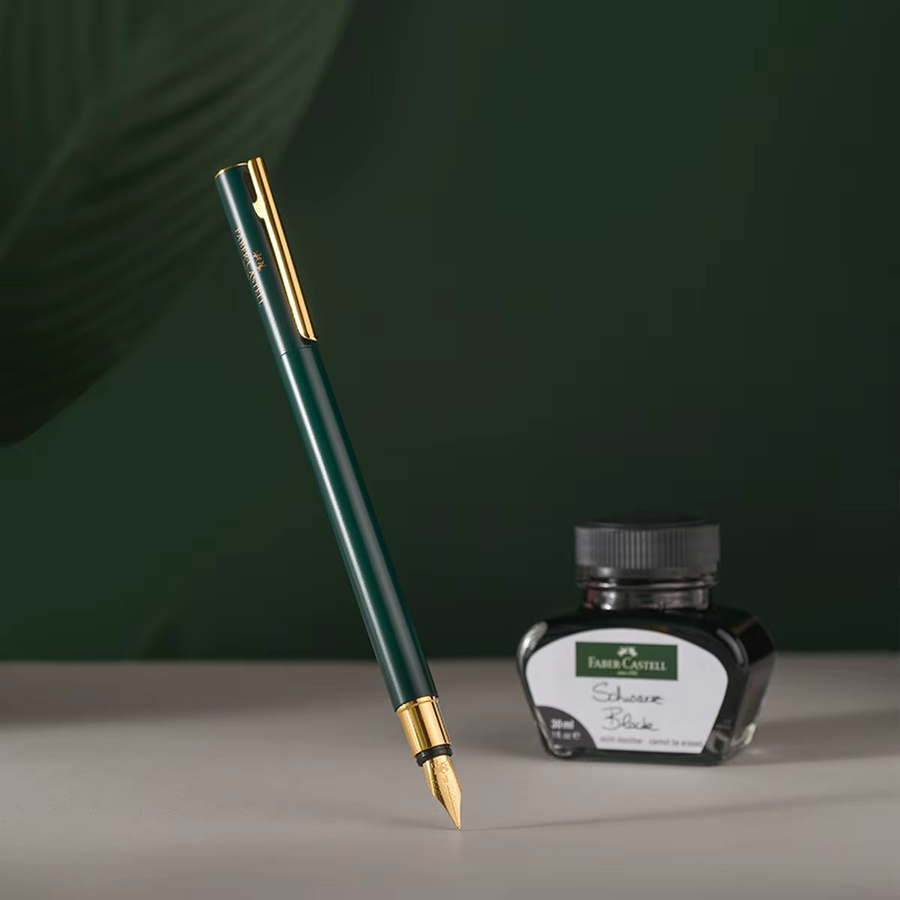 Faber-Castell Neo Slim Füllfederhalter-Geschenkset Modern Verdure in Grün und Weiß - Bild 3
