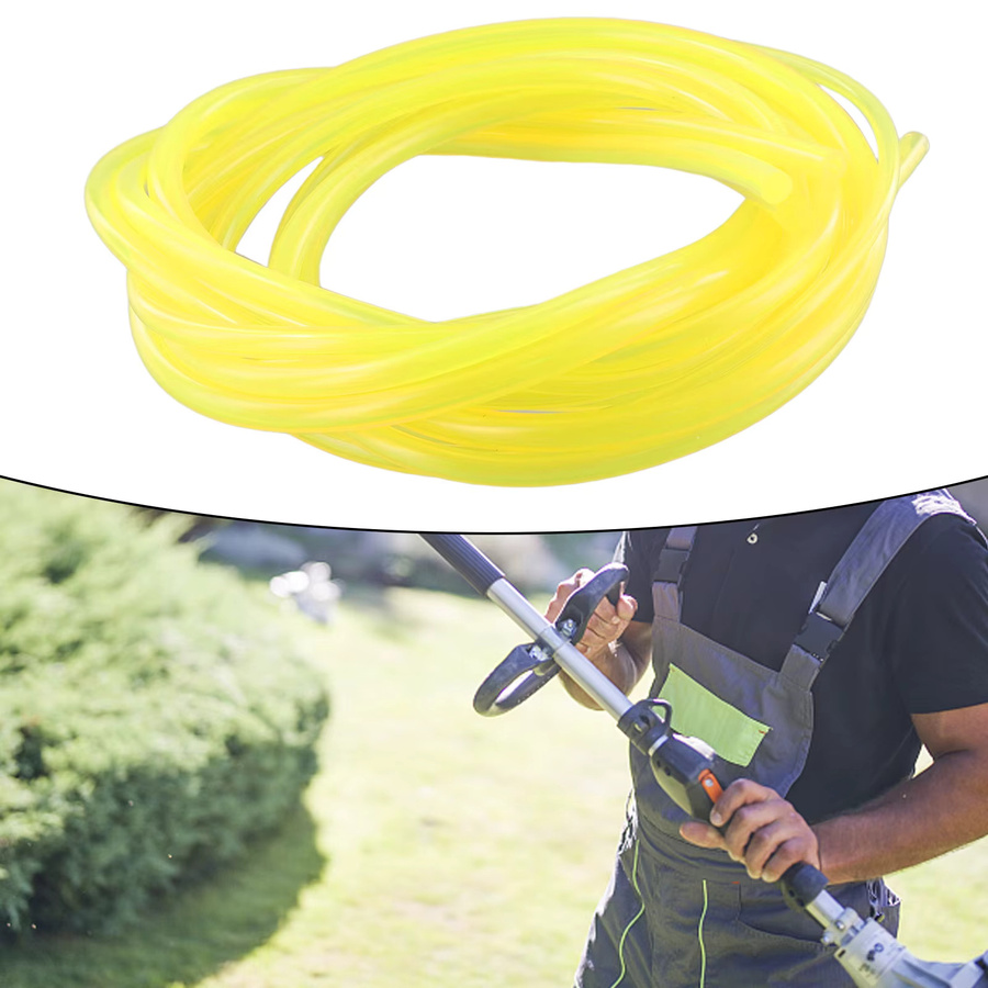DAZZLEEX Benzinrohr Set 4 Stück in Gelb für Rasentrimmer, Trimmer, Kettensägen und Freischneider - Bild 2