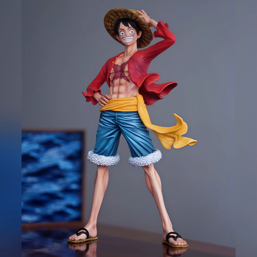 Bandai One Piece Ruffy Anime Figur, 24 cm, Einzelfigur - Bild 3