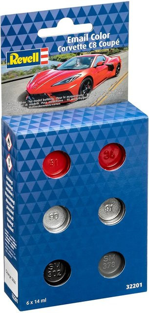Revell Corvette C8 Coupé Email Color Set, 6-teiliges Set - Bild 1