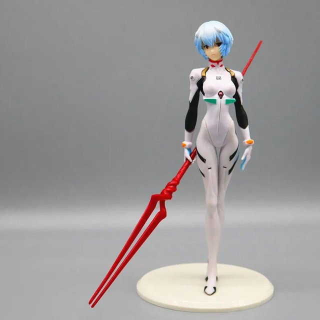 Yiran toy 1 Neon Genesis Evangelion Ayanami Rei Figur PVC Modell - Bild 1