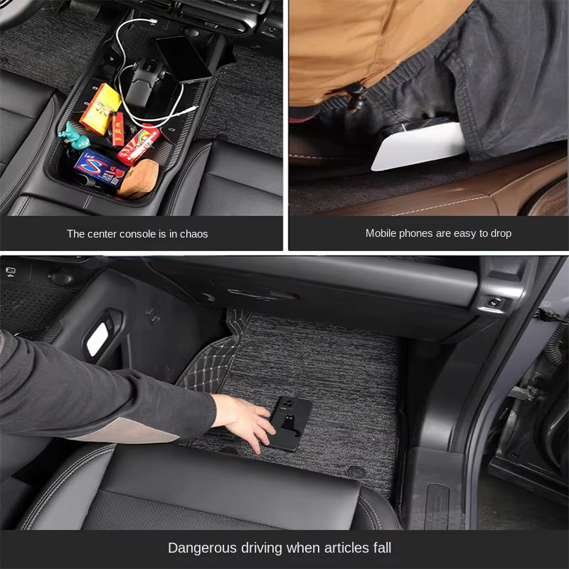 Sitzlücken-Organizer mit Ladeöffnung für Mercedes Benz S-Klasse W222/V222 (2013–2020) - Bild 5
