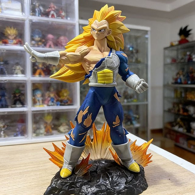 Bandai Dragon Ball Super Saiyajin 3 Vegeta Anime-Figur, Einzelfigur - Bild 1