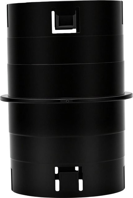 TOMTOP JMS Universal-Rohradapter 4 Zoll Wellrohr zu PVC-Rohrverbinder für SCH 40 SDR 35 Abwasserpumpen-Verlängerung in Schwarz - Bild 1
