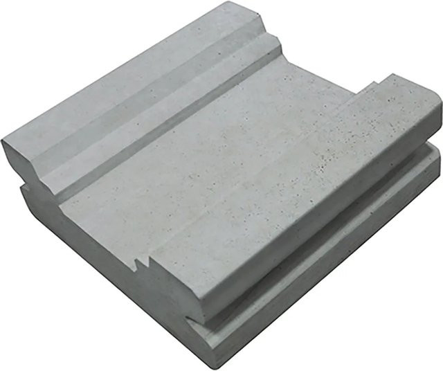 Diephaus Fundamentstein Agona Grau aus Beton B/T/H: 22 x 22 x 8 cm - Bild 1