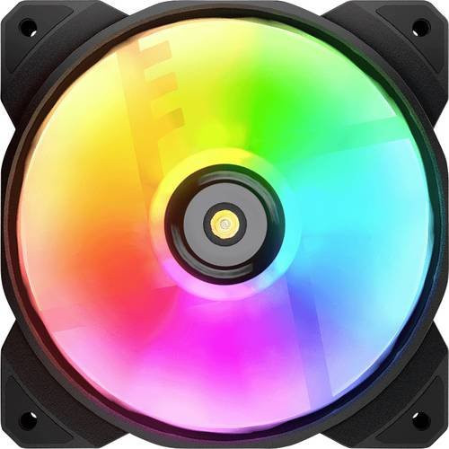 Cougar CGR-CF-MHP12HB-RGB PC-Gehäuse-Lüfter Schwarz Weiß Multicolour B/H/T: 120 x 28 x 120 mm - Bild 1