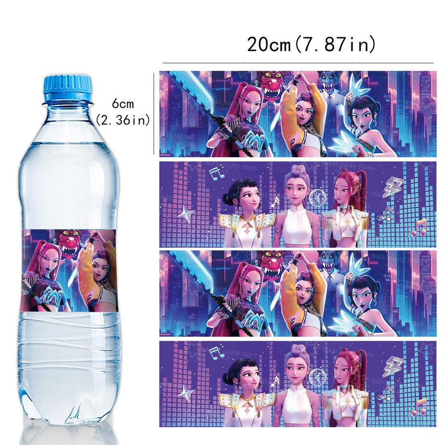 Fashnics Kpop Dämonenjäger Aufkleber 20-teiliges Set - Bild 3