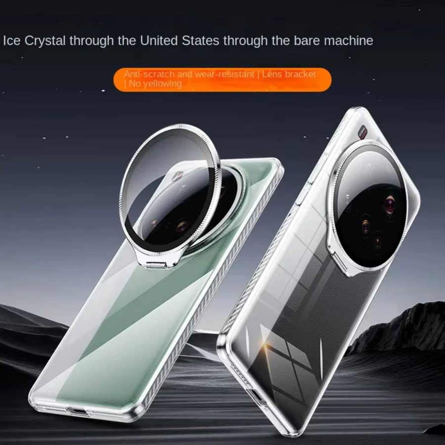 Schutzobjektiv aus gehärtetem Glas mit Metallhalterung für OPPO Find X8 Pro Ultra X8s Plus, transparent/silber - Bild 4