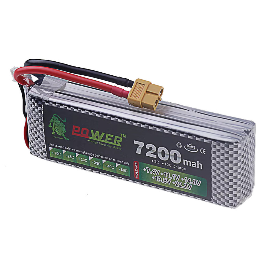 GAOLAG RC LiPo Batterie 4S 14,8 V 1500 mAh für RC Drohnen und Autos - Bild 2