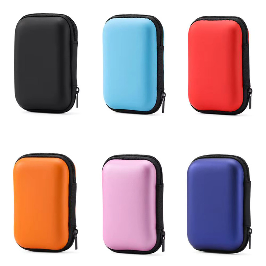 Harte PU-Schutzhülle in Pink für SanDisk Extreme Portable SSD E30 E60 E61 mit Kabel-Organizer - Bild 2
