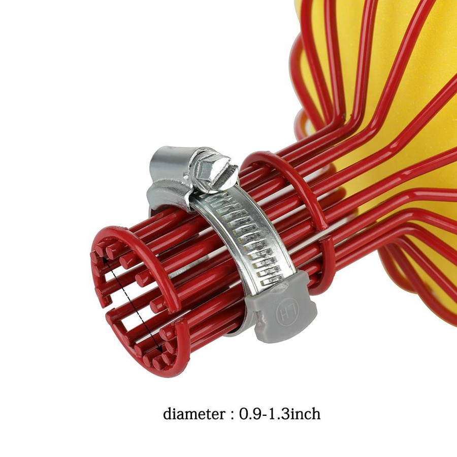 OutsideWorld Fruchtsammlerkorb aus Stahl mit verstellbarer Klemme für Stangen mit 3 cm Durchmesser - Bild 3