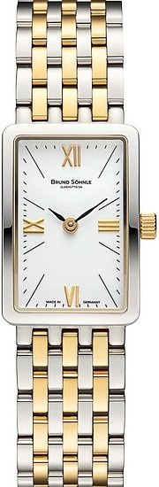 Bruno Söhnle Armbanduhr, Quarz, Edelstahl, Blau, Rechteckig, Damen - Bild 1